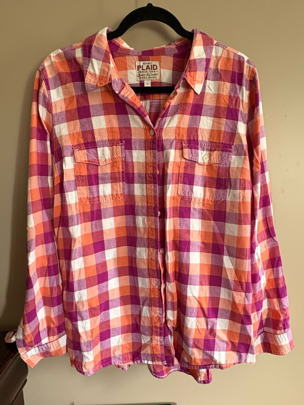 Colorful Long Sleeve 2 piece Bundle size XL (Old Navy/Faded Glory)